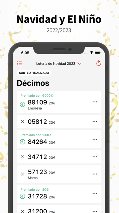 TusDécimos - Comprobar lotería Screenshot