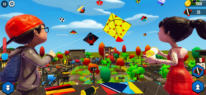 Basant The Kite Fight 3D Game screenshot 2