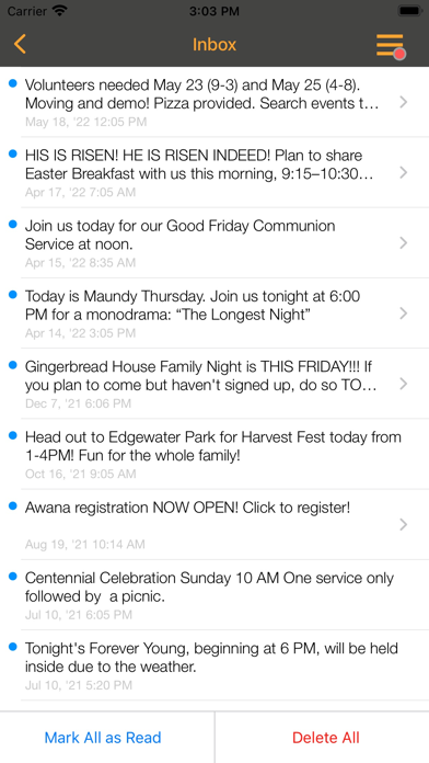 Calvary Community Church WI Screenshot