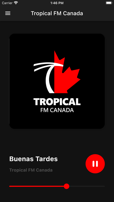 Tropical FM Canada Screenshot