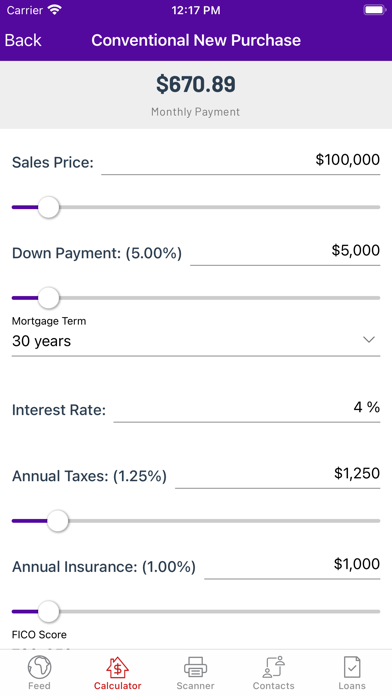 Wellby Mortgage Application Screenshot