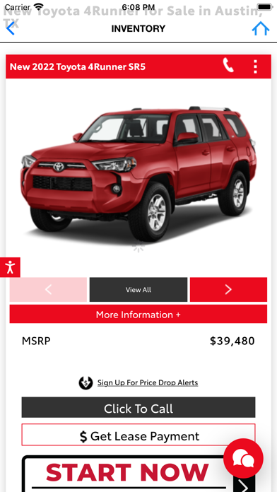 Toyota of North Austin Screenshot