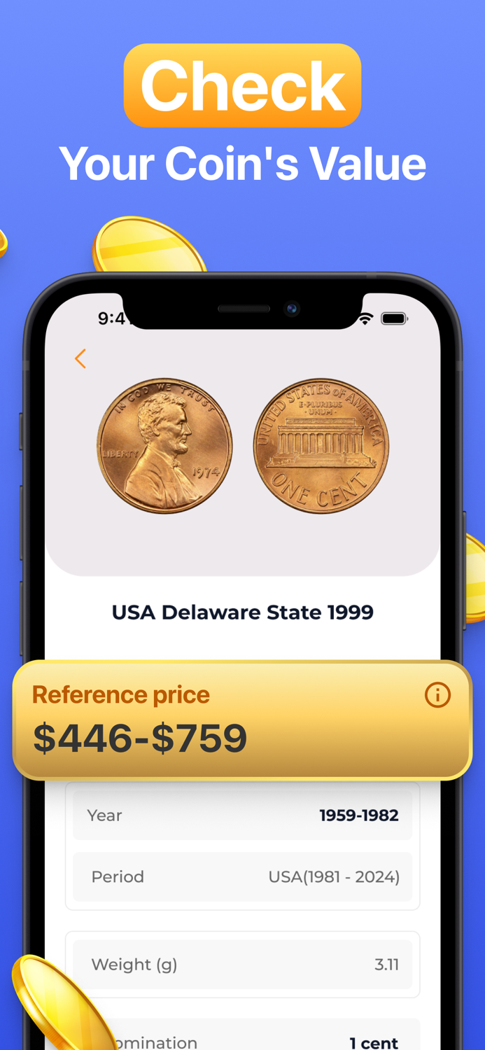 Coin Value Identifier Snap