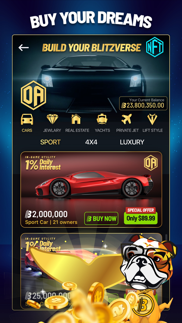 Blitzionaire - Online NFT Game