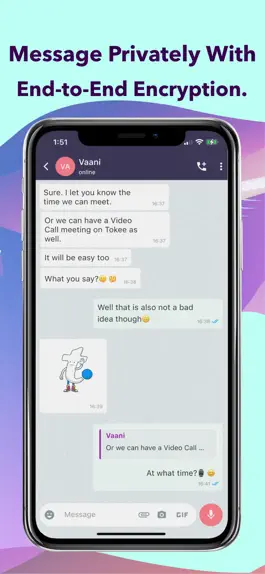 Game screenshot Tokee: Messenger apk