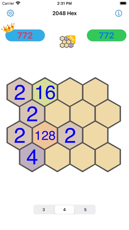 2048 Hexagon