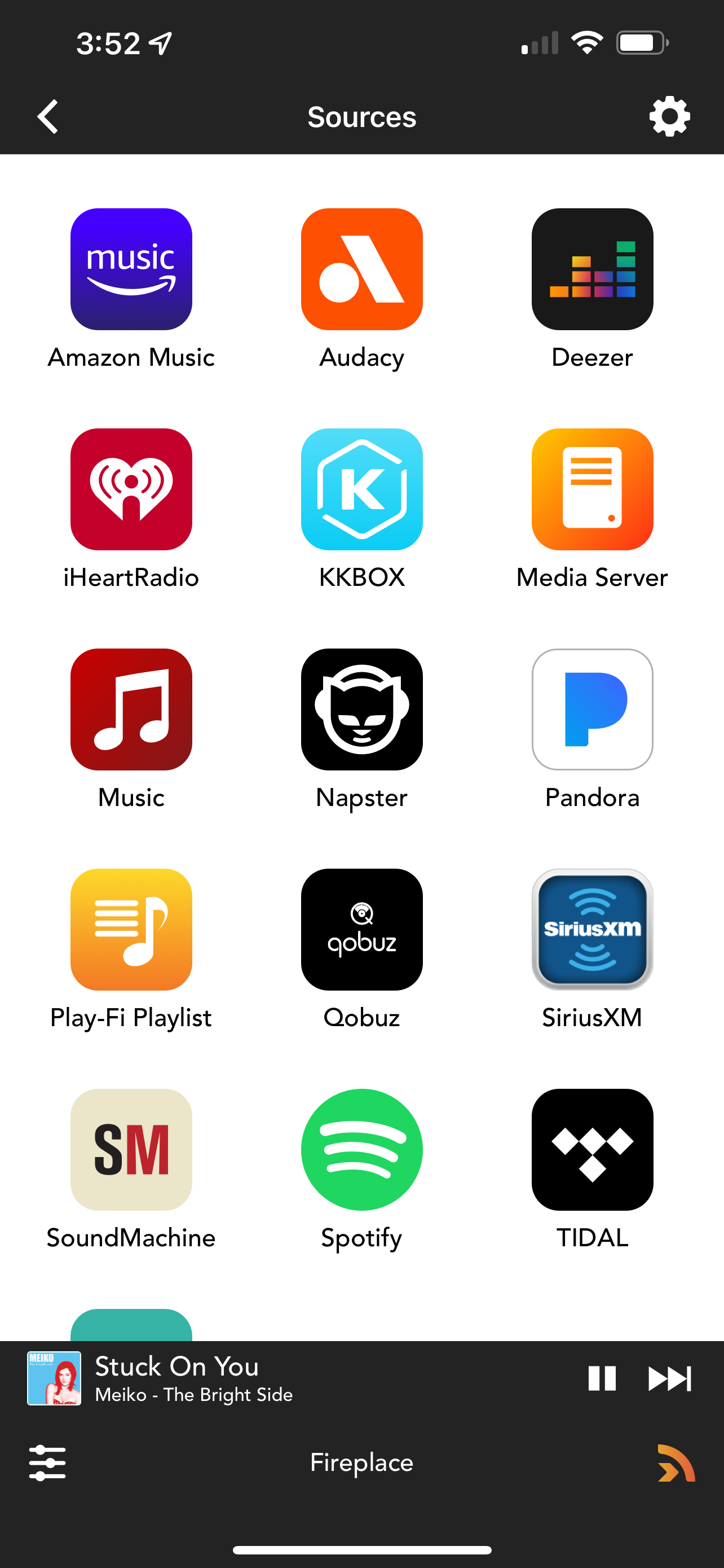 Integra Music Control App screenshot 4