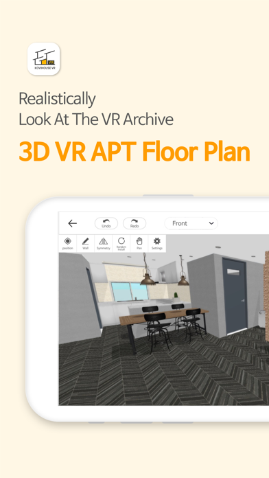 KOVIHOUSE VR – Fun 3D Interior screenshot 2