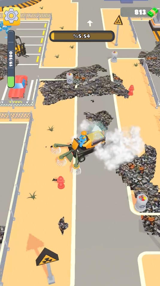#2. Clean Streets 3D (iOS) 由: Brew Games