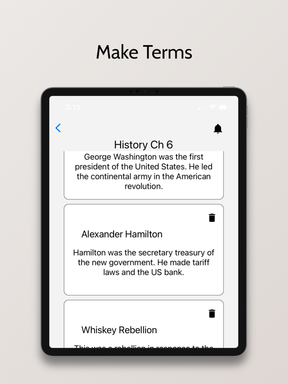 Note-ify iPad screenshot 2 - Education app