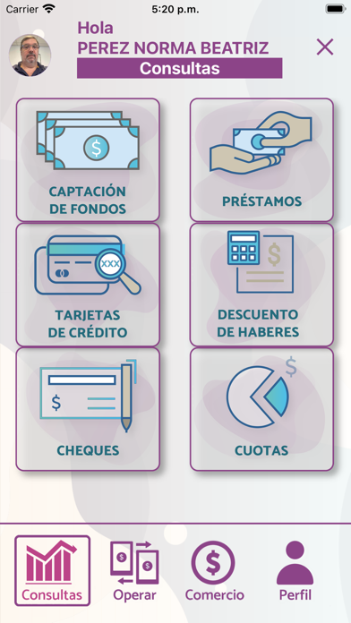 NeoConsultores CashMutual Screenshot