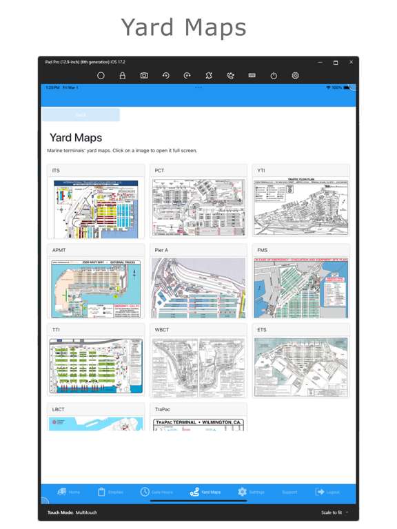 Pier Trucker iPad screenshot 4 - Business app