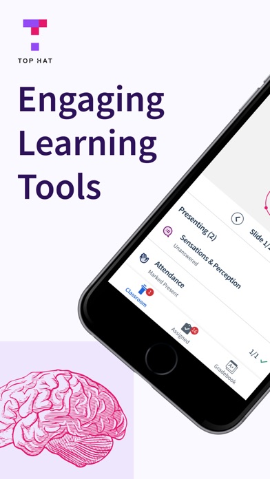 Top Hat - Better Learning Screenshot