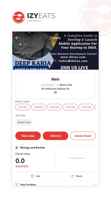 IZY Eats screenshot-4