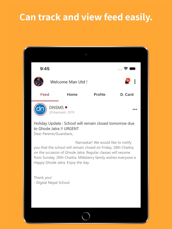 National Law College iPad screenshot 4 - Education app