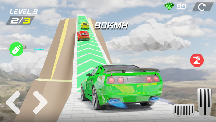 Car Stunt Crazy Mega Ramp Game