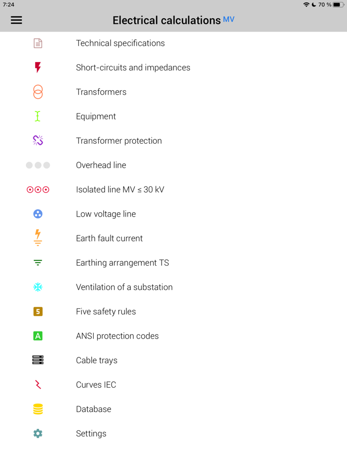 Medium Voltage Calculations