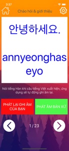 Học Tiếng Hàn Giao Tiếp Topik screenshot #6 for iPhone