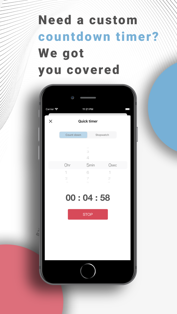 Timer- multi timer and stopwatch