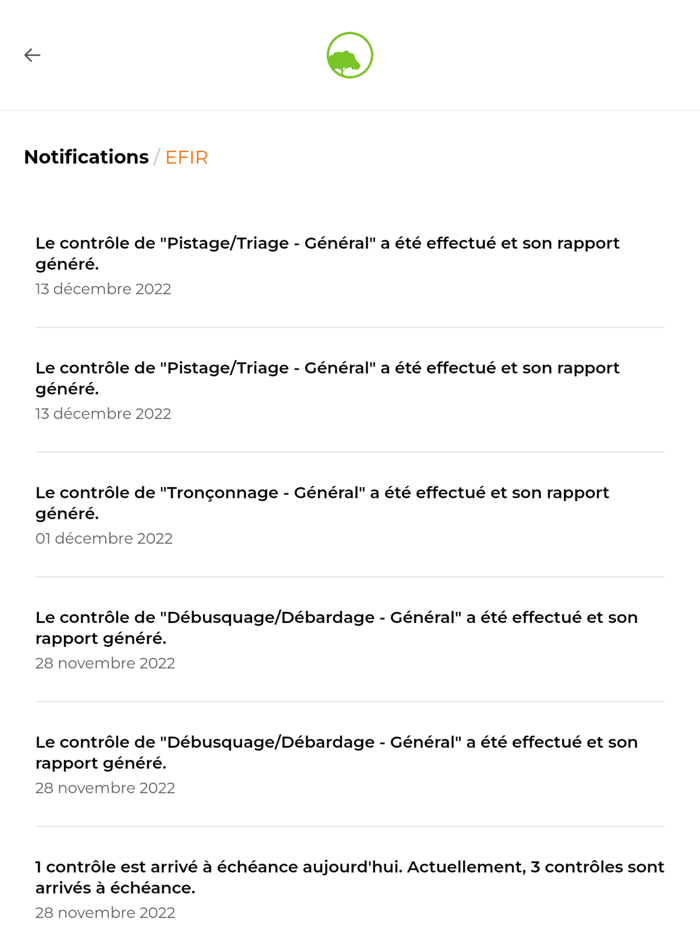 Assistant Numérique Contrôle
