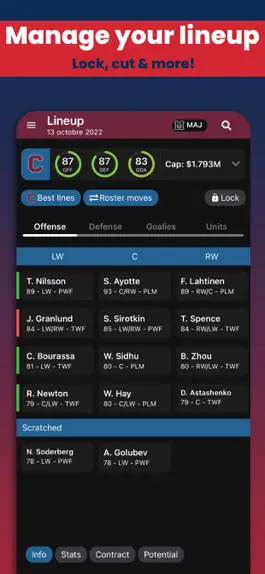 Game screenshot Hockey Legacy Manager 23 mod apk