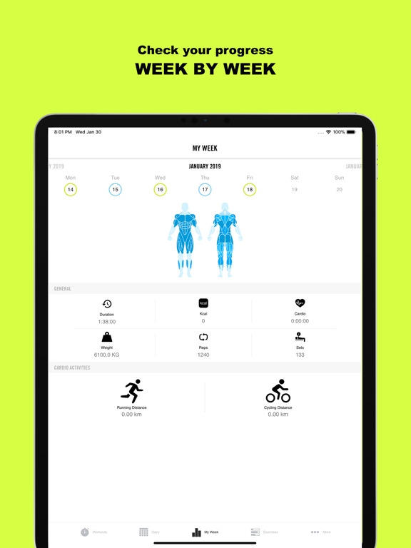 Gym Life - Workout Scheduleのおすすめ画像2