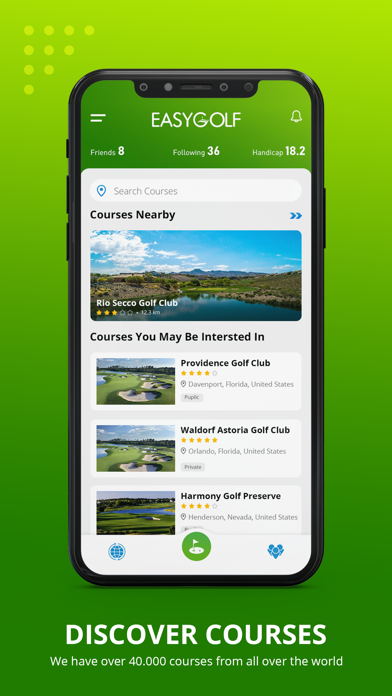 EasyGolf: Golf GPS & Scorecard Screenshot