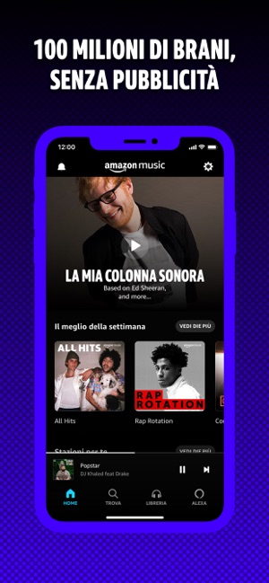 Amazon Music: Musica e podcast su App Store