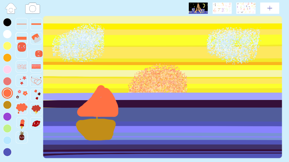 #2. Magic Draw Paint Kid & Toddler (iOS) Podle: Raymond GUITTONNEAU
