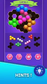 hexa block puzzle game mania iphone screenshot 4