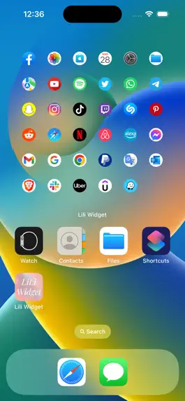 Game screenshot Lili Widget hack