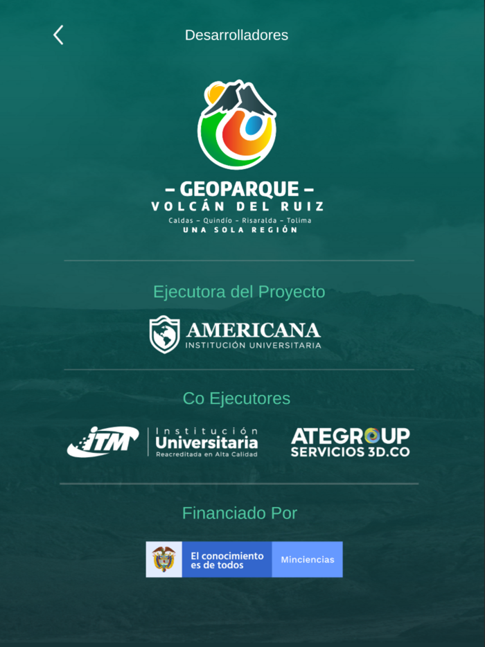 Geo Parque Virtual del Ruiz
