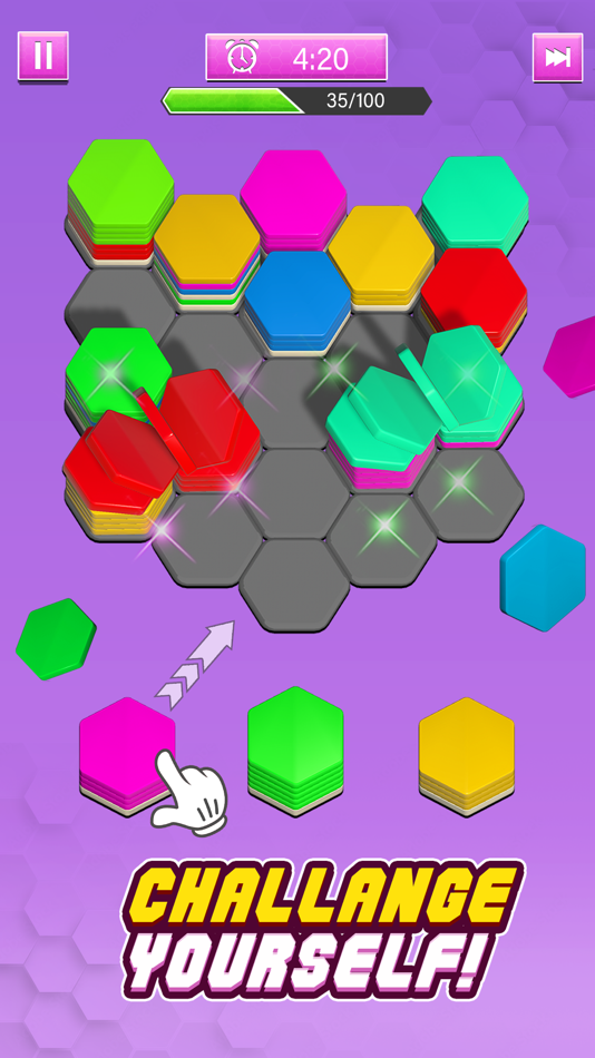 Hexa Sort Puzzle Merge Games - 1.0.4 - (iOS)