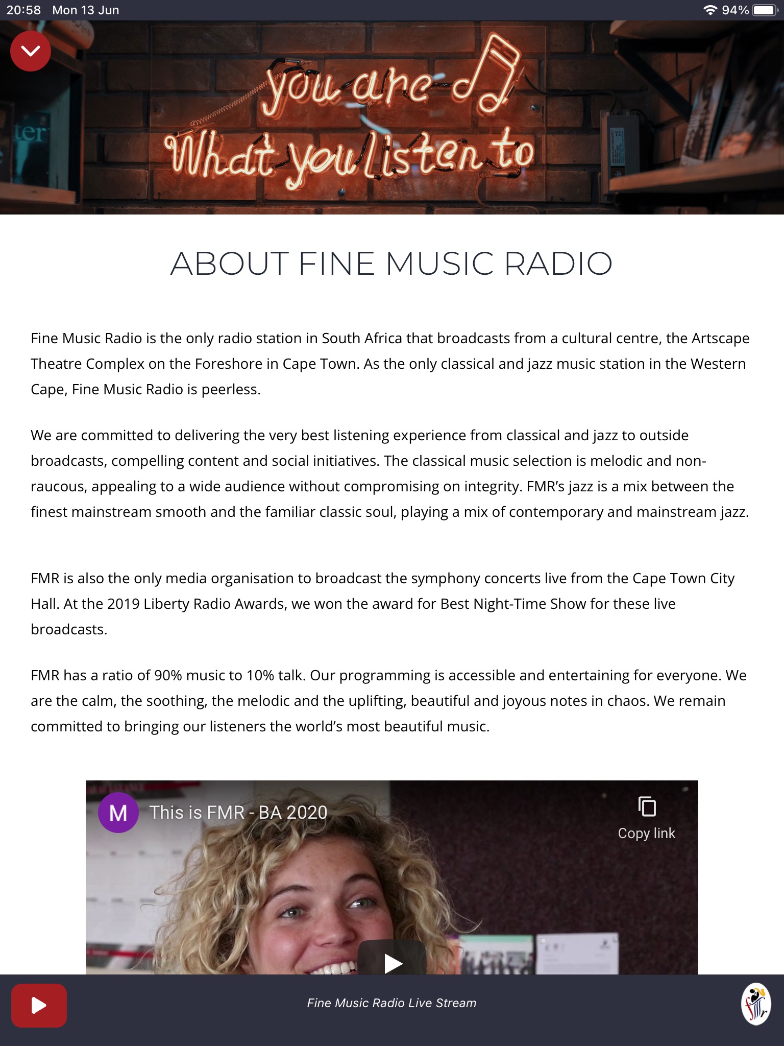 Fine Music Radio screenshot 4