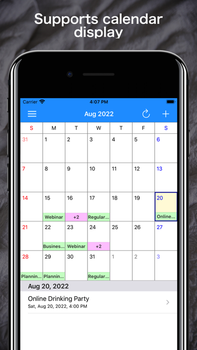 Online Meetings Schedule Screenshot 4 - AppWisp.com Online Meetings Schedule Screenshot 4 - AppWisp.com