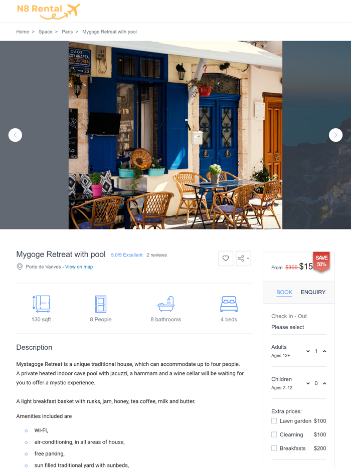 n8 rental - property