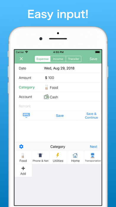 Household Accounts! Moneysave Screenshot
