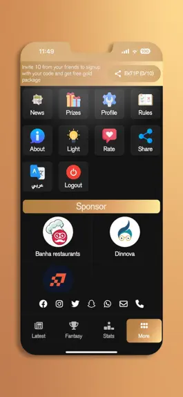 Game screenshot Fantasy Leagues apk