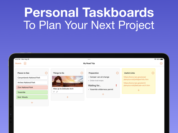Boards - Personal Taskboards
