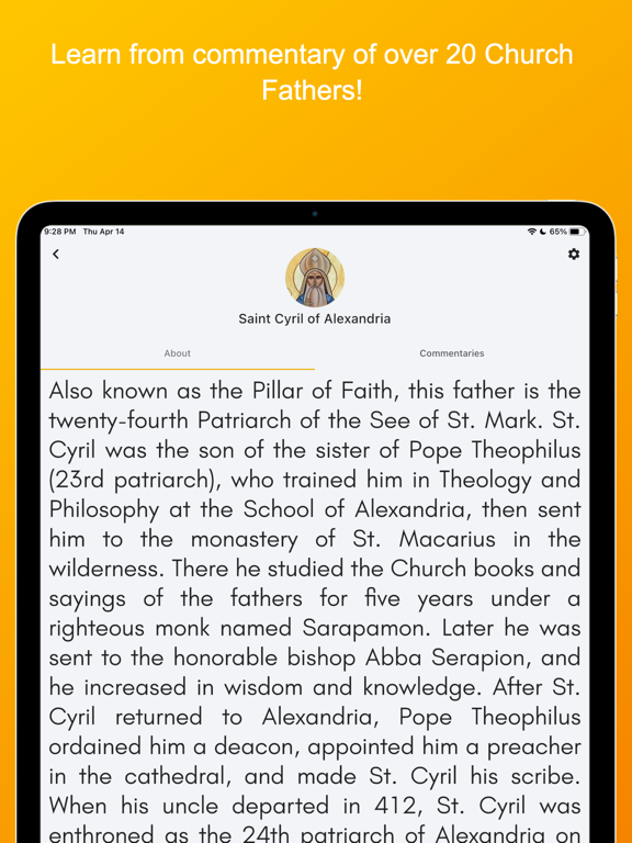 In Spirit and Truth iPad screenshot 5 - Reference app