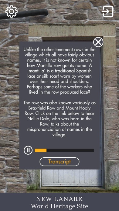 New Lanark AR Companion Screenshot