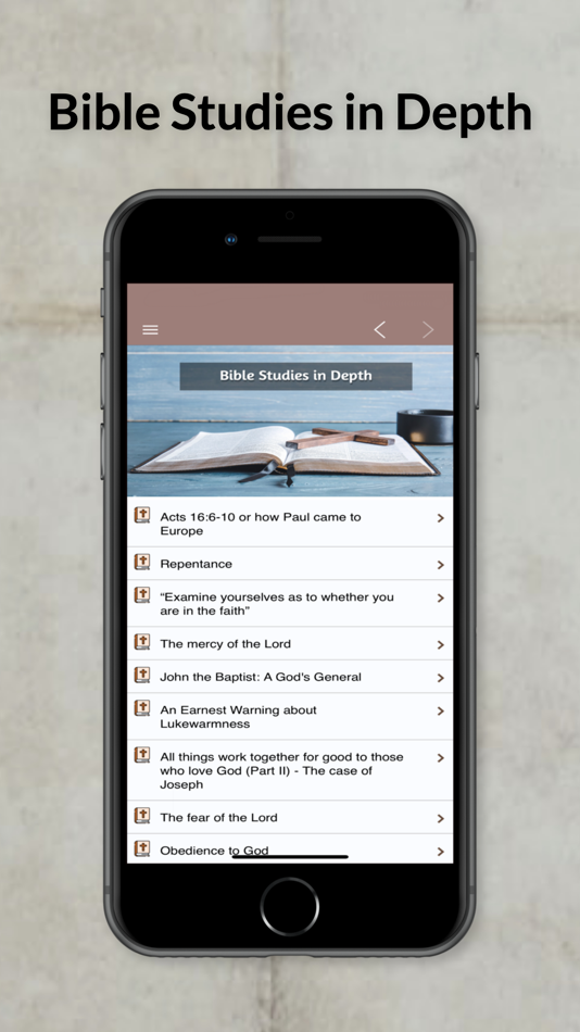 #2. Bible Studies in Depth Daily (iOS) 由: David Ortega Lopez