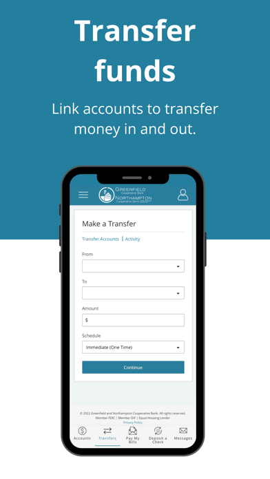 GCB Online Banking Screenshot