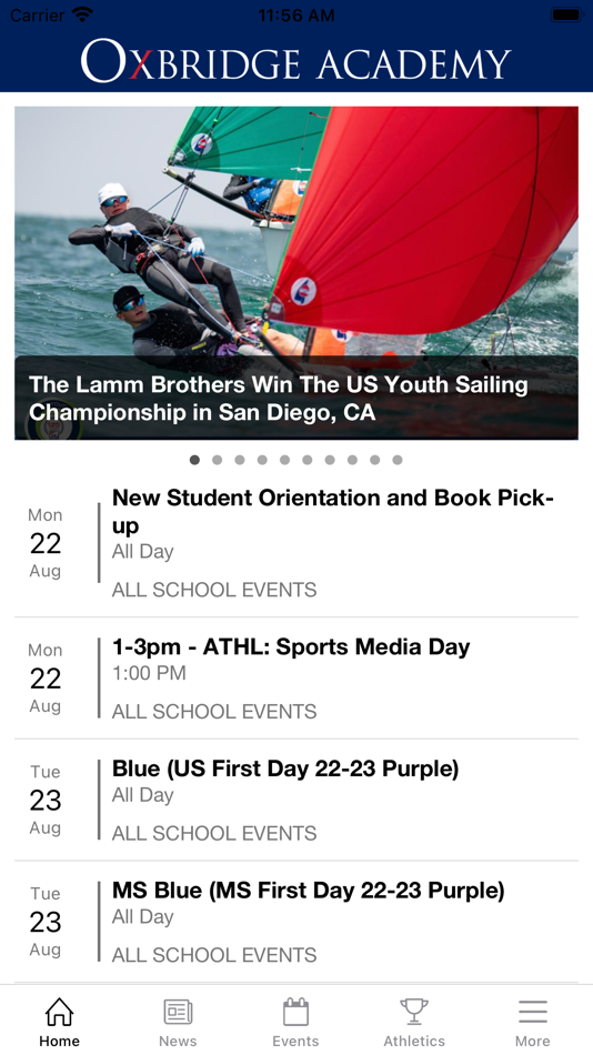 #1. Oxbridge Academy (iOS) By: OXBRIDGE ACADEMY FOUNDATION, INC.