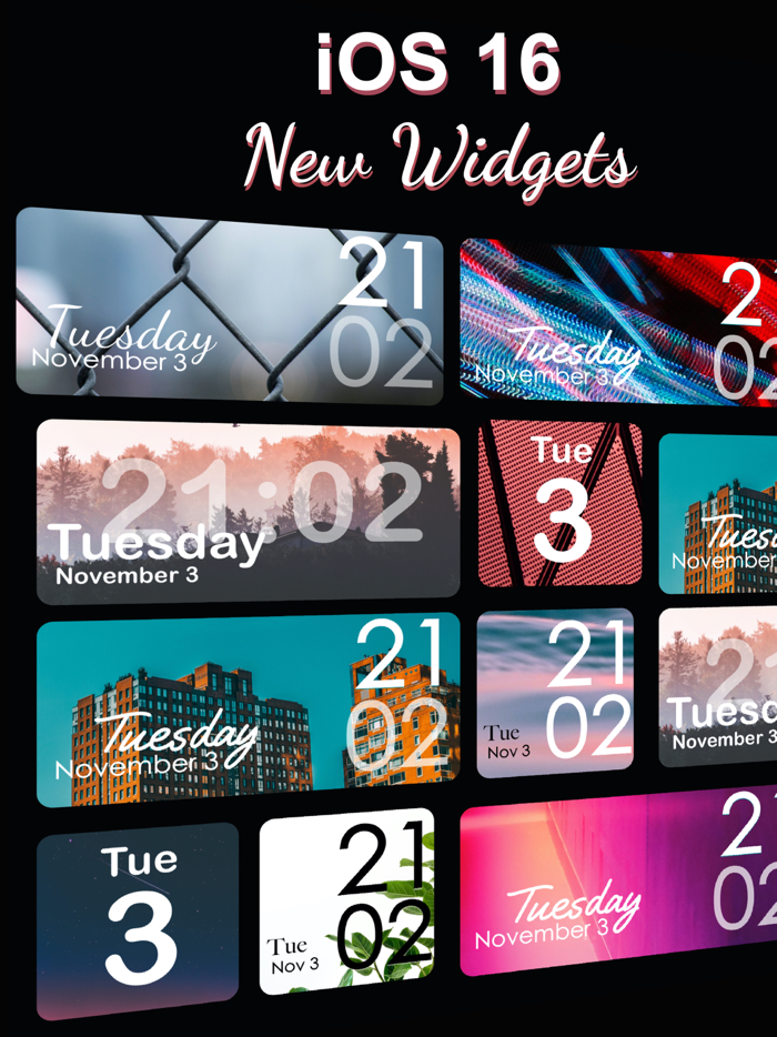 LockScreen Color Widget Cool