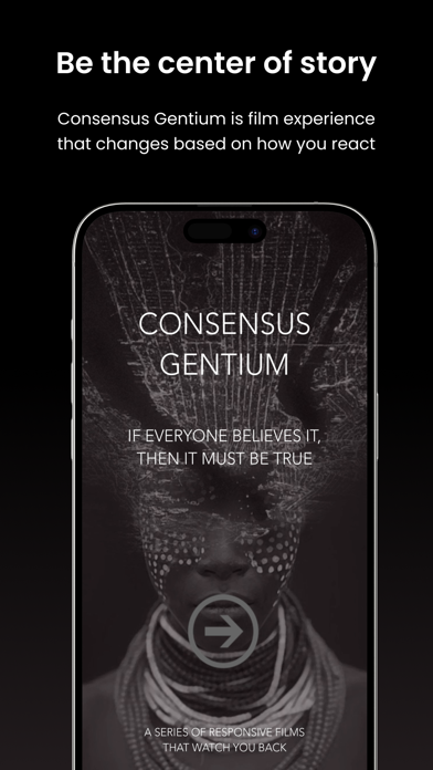 Consensus Gentium iPhone screenshot 1 - Entertainment app