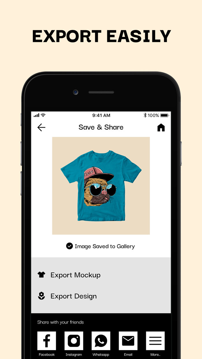 Mockup creator Shirt designer