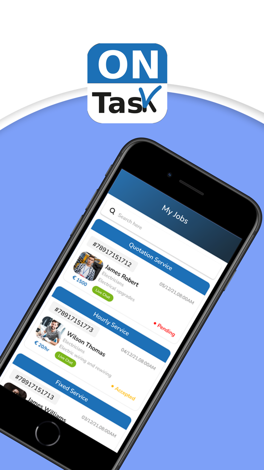 #7. ONTASK! (iOS) By: Young Decade IT Software Solution LLP
