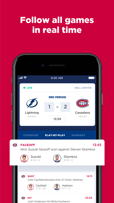 Montréal Canadiens Screenshot