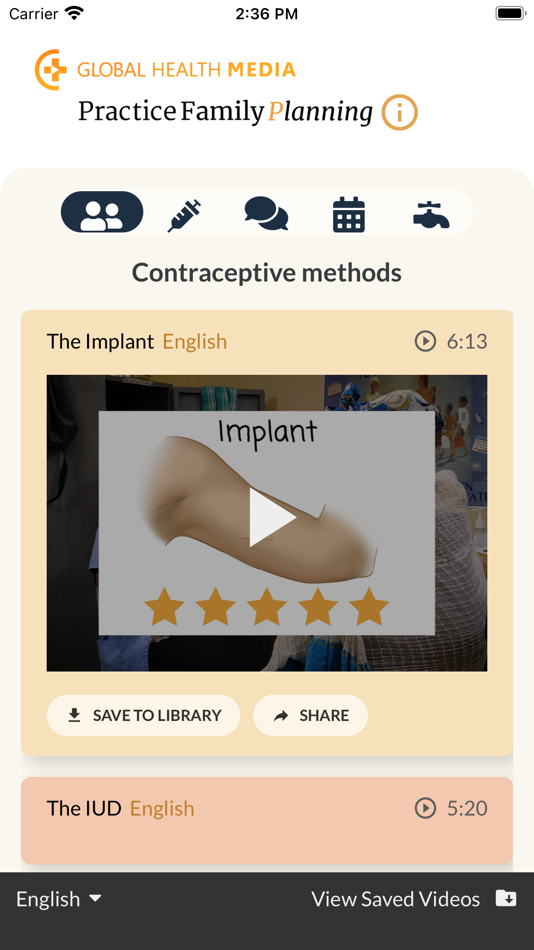 #1. Practice Family Planning (iOS) 由: Global Health Media Project